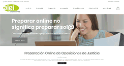 Desktop Screenshot of aleioposiciones.com